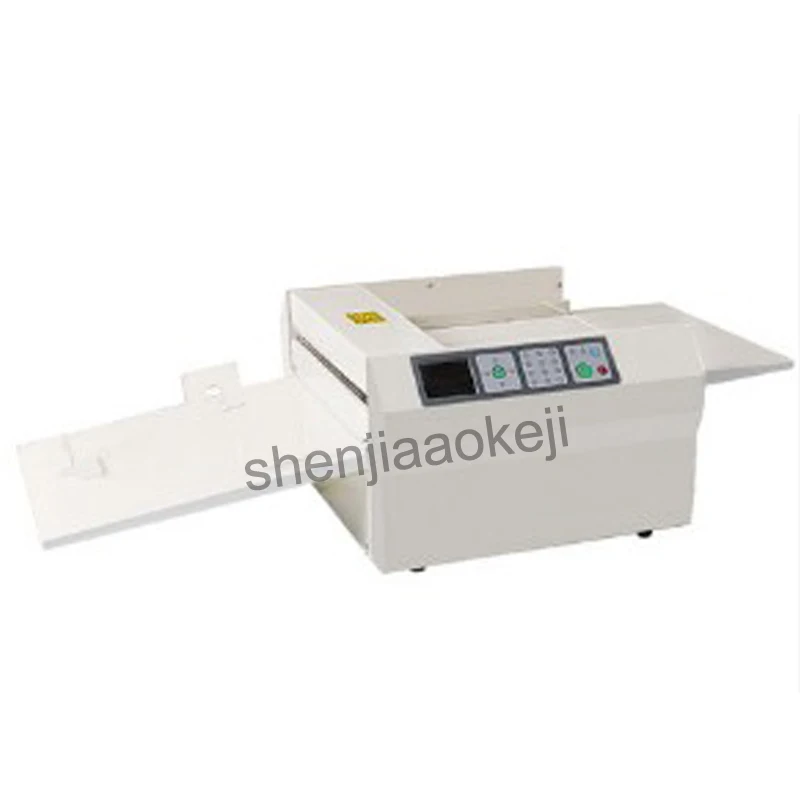 DC-370 Digital Creasing Machine Electric Paper Creaser Commercial Home Book Cover Page Dotted Line Folding Indentation Machine