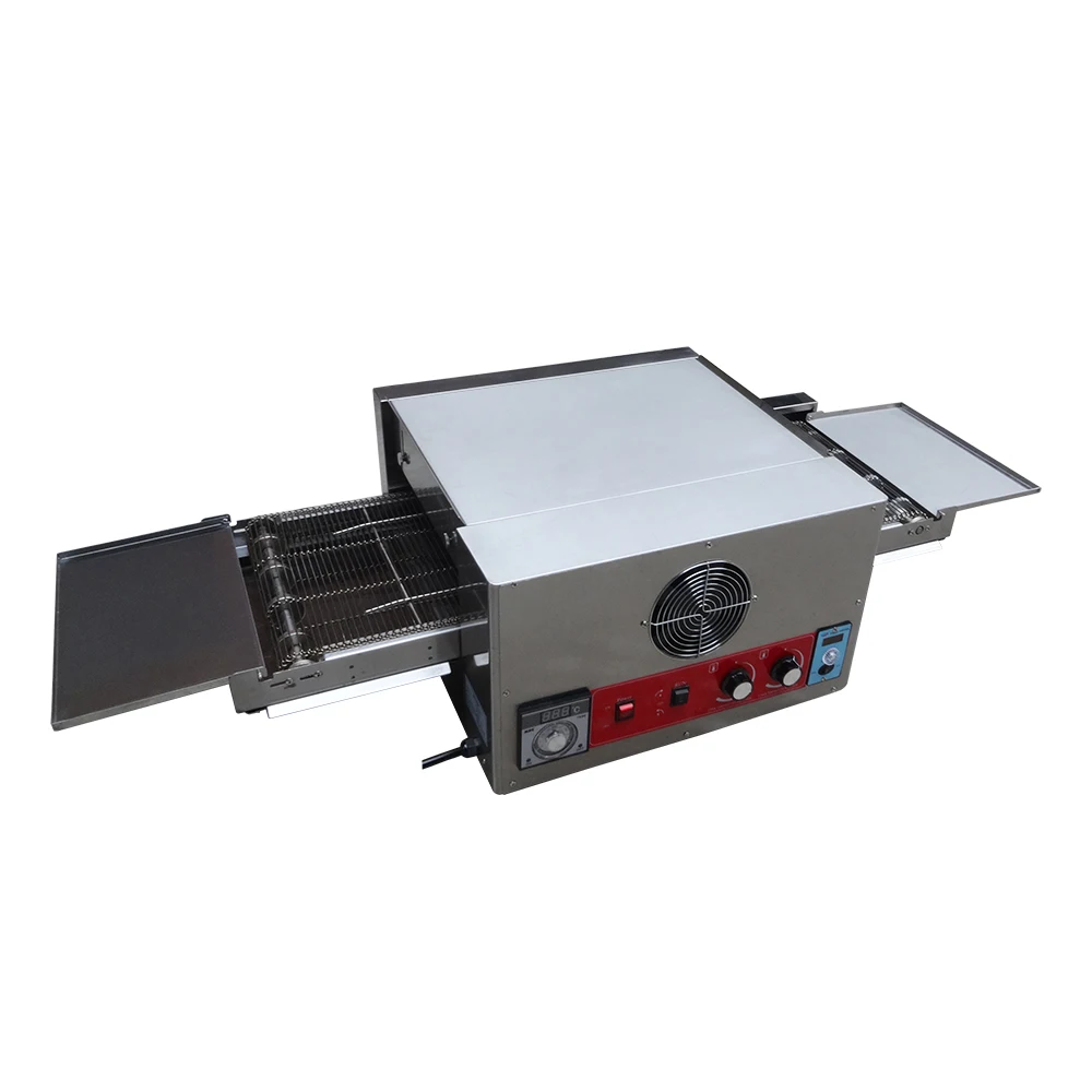Electric Conveyor Pizza Oven Commercial 12 Inch Pizza Stove Oven Large Dispenser Cake Bread Pizza Making Machine 220V/380V