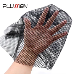 Plussign Swiss Lace Net Basement Frontal Closure Foundation Weaving Netting For Making Lace Wig Toupee Hair Piece Accessrie