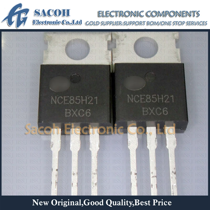 New Original 10Pcs/Lot NCE85H21T NCE85H21 OR NCE85H15T NCE85H15 OR NCE85H35T NCE85H35 TO-220 150A 85V Power MOSFET