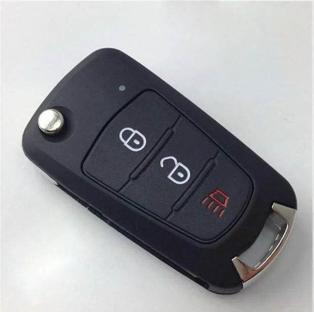 3 Buttons Replacement  Flip Folding Remote Key Case Shell For Great Wall Wingle 5 6 Haval H5 H6 Keyless Entry Fob Key Cover