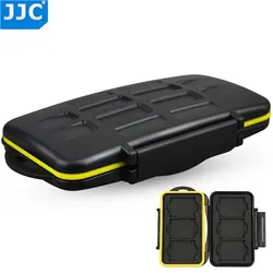 JJC MC-XQD6 Water-resistant Anti-shock XQD Card Holder Camera Memory Card Bag Case Storage Protector Cover For 6 XQD Cards