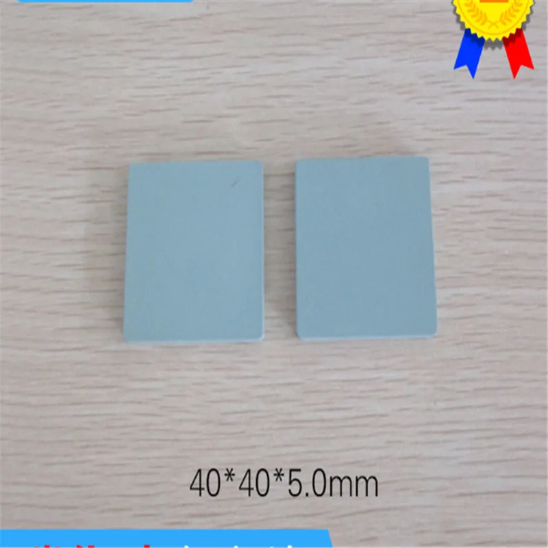 

Router heat sink TV box heat sink silicon carbide ceramic sheet 40*40*4/5/7/8mm back adhesive