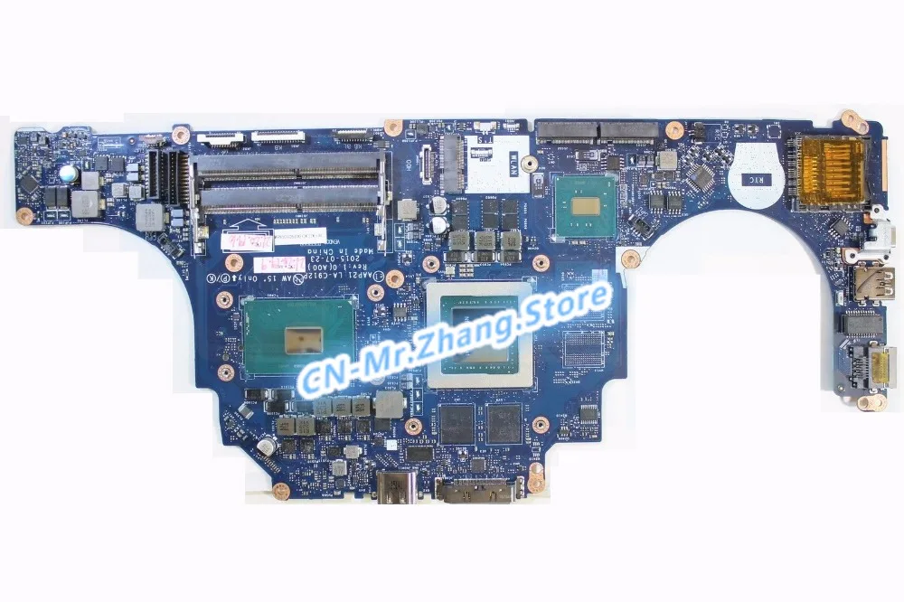 

FOR Dell Alienware 15 R2 Laptop Motherboard W/ i7-6700HQ CPU GTX965M GPU 08T1N1 CN-08T1N1 LA-C912P DDR4 Test 100% Good