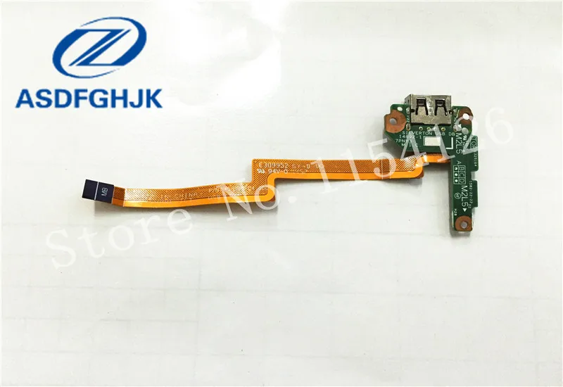 ขายส่ง14892-1สำหรับสถานที่Dell 10 Pro 5055แท็บเล็ตพอร์ตUSBคณะw/เคเบิ้ล7PNY3 100%ทดสอบตกลง