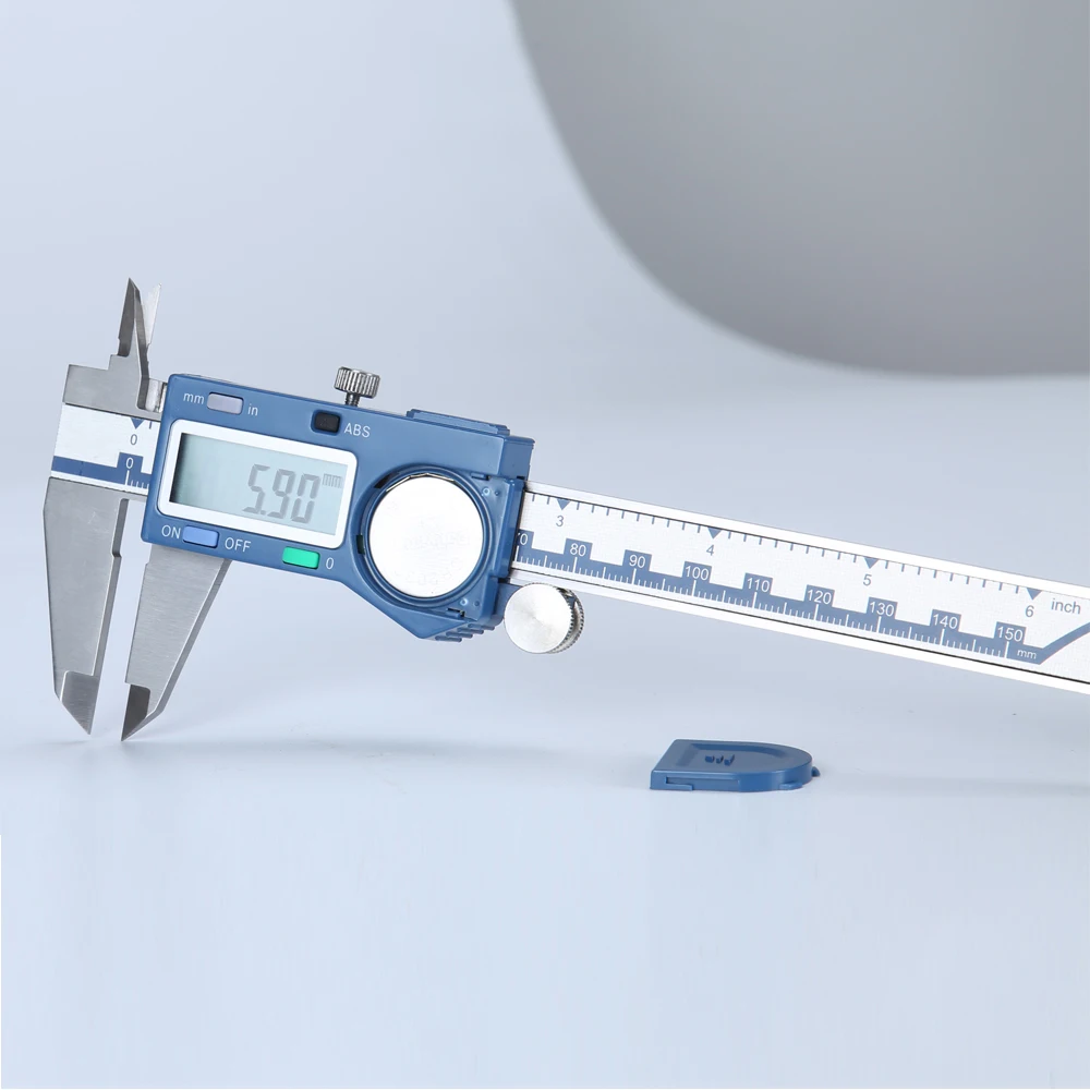 Industrial quality Digital Accurate Stainless Steel Vernier Caliper ABS relative measurement With 0-150/200/300mm 6/8/12inch