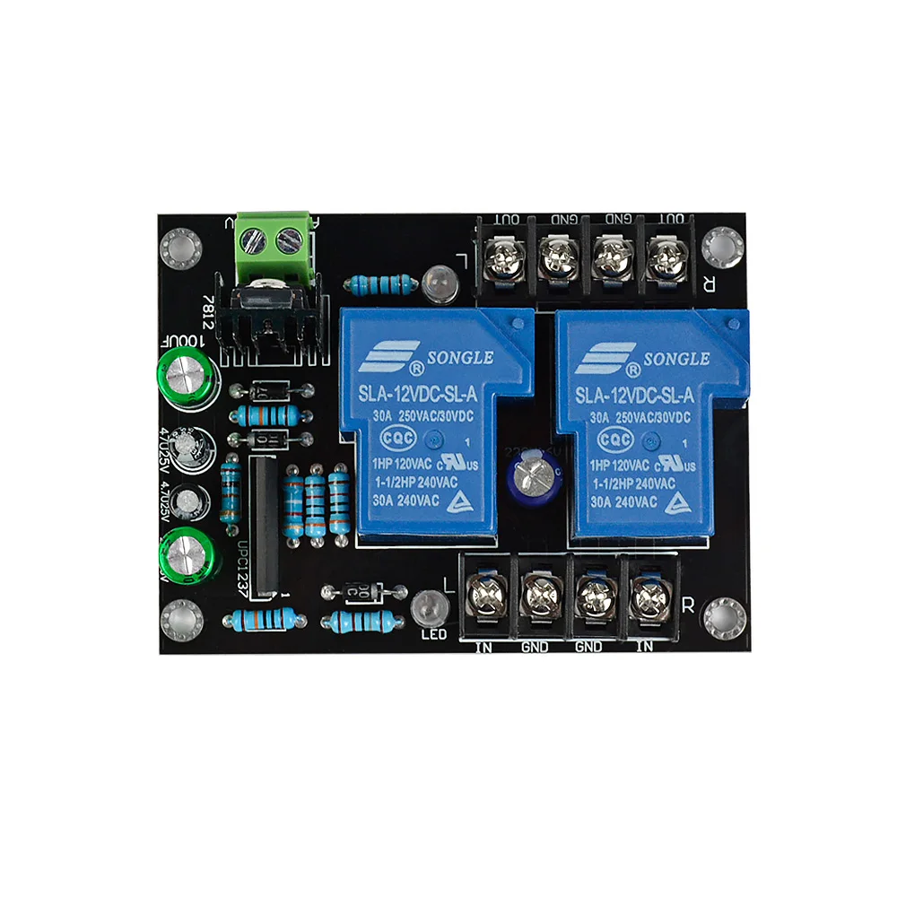 AIYIMA UPC1237 2.0ลำโพงป้องกันประกอบโมดูลที่เชื่อถือได้ประสิทธิภาพ2ช่องสำหรับ DIY เครื่องขยายเสียง Hi-Fi