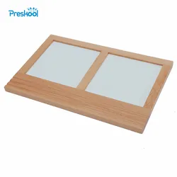 Baby Toy Montessori Metal Inserts Tracing Tray Shape Geometric Drawing Board Early Childhood Education Kids Brinquedos Juguetes