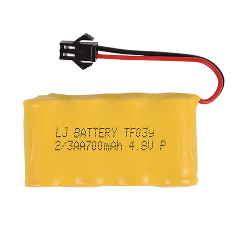 4.8v 700mah 2/3AA NI-CD M Battery Deformation robot remote control vehicle Rechargeable battery