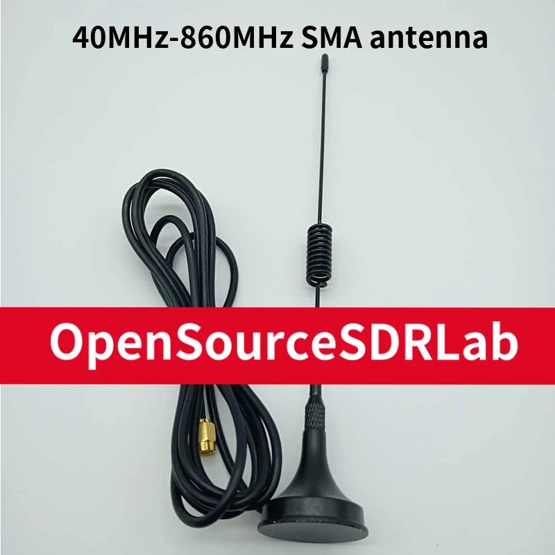 40MHz-860MHz SMA Antenna for HackRF