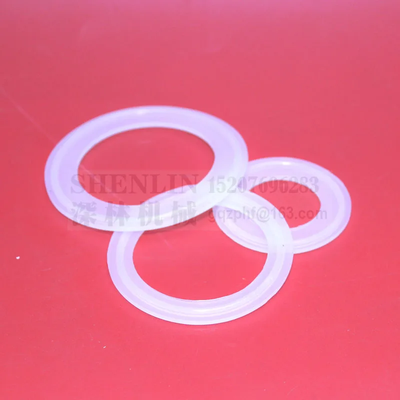 Silicone Oring of Piston Flat Gasket of Disk Connector Wihte Food grade Seal Ring SHENLIN Filling Machine Accessory kit