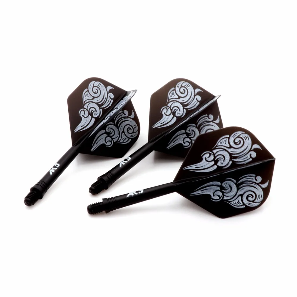 CUESOUL Rost Integrated Dart Shaft and Flights Standard Shape,Set of 3 pcs