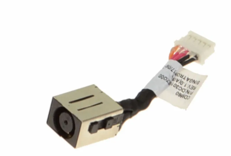 DC Jack Cable For Dell Latitude 5280 / 5290 DC Power Jack with Cable - 6TN0P 06TN0P  CDM60 DC30100ZO00