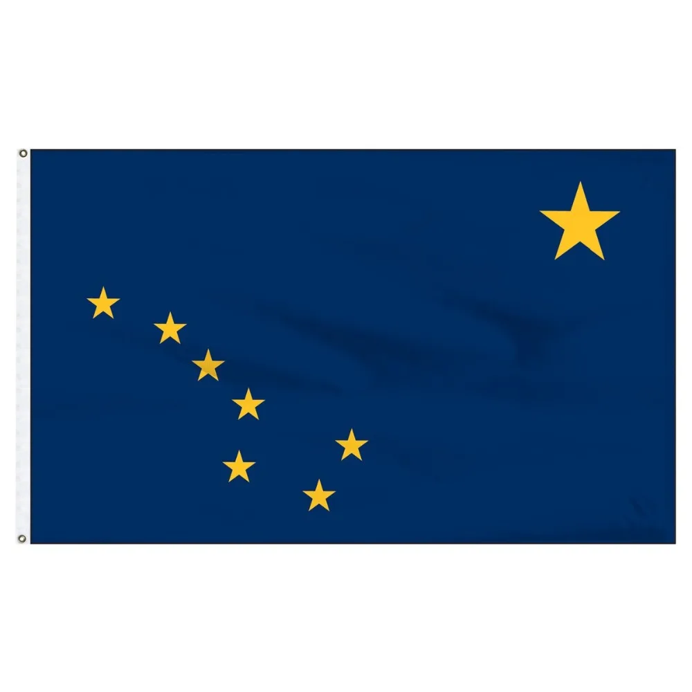 Yehoy 90X150cm state alaska flag For Decoration