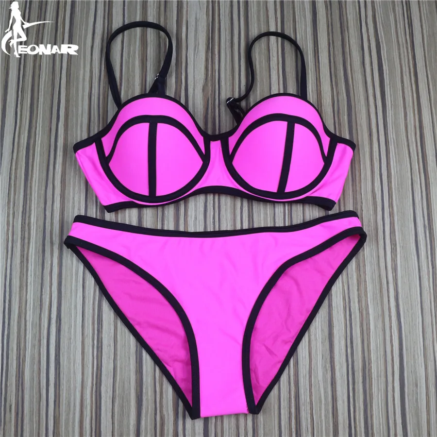 High Grade Nylon Bikinis 2022 Bademode Frauen Bandage Badeanzüge Brazilian Push Up Bikini Set Badeanzüge Biquini Strand Tragen