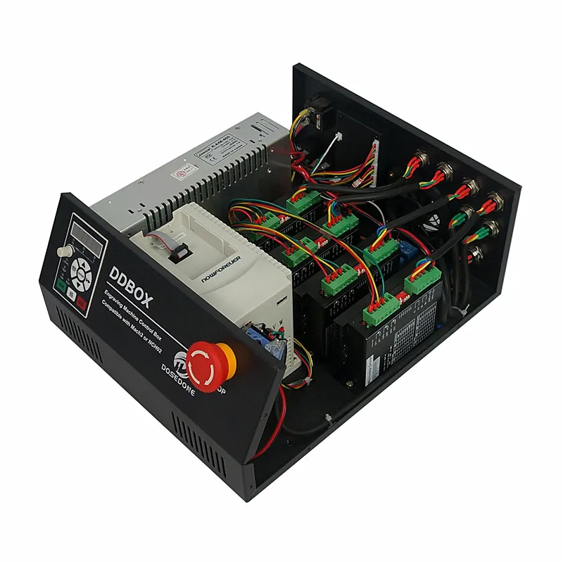 4 Axis 1500W Independent Off-line CNC Control Box USB Controller for CNC Router
