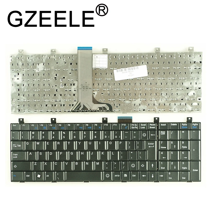 

GZEELE new UI keyboard FOR MSI EX600 EX625 M662 M670 1600 1656 VX600 CX500 Laptop keyboard black UI