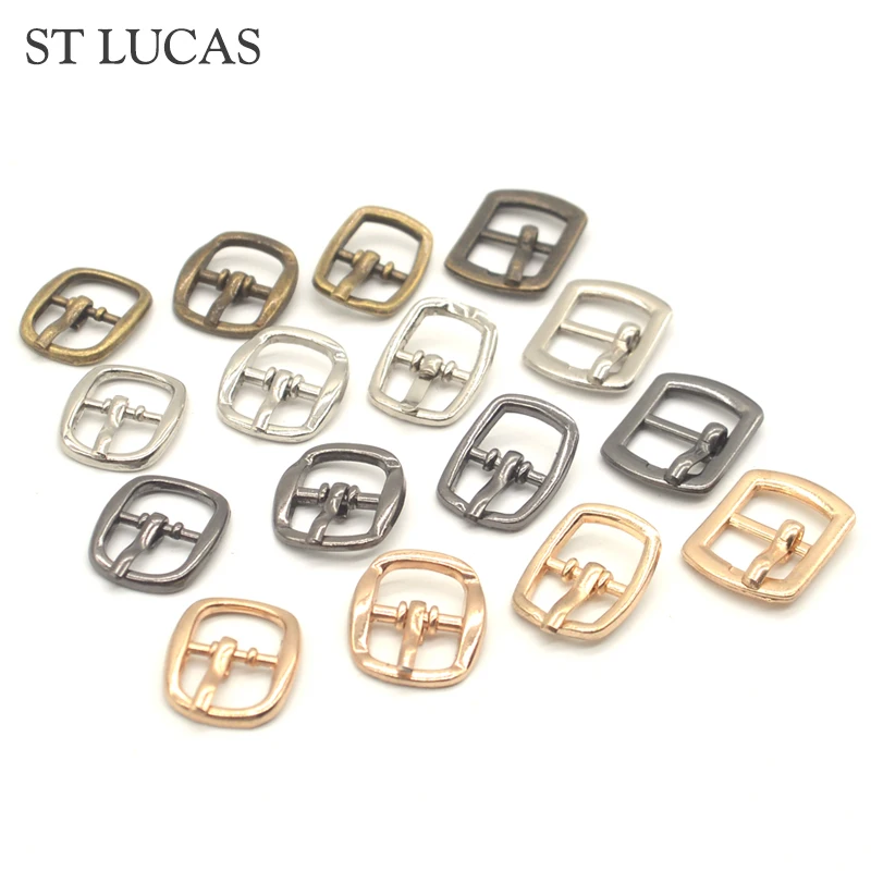 8 sets metal buckle with 9 hooks for Mending shoes bag Belt Buckles decoration DIY shoes Accessories Sewing