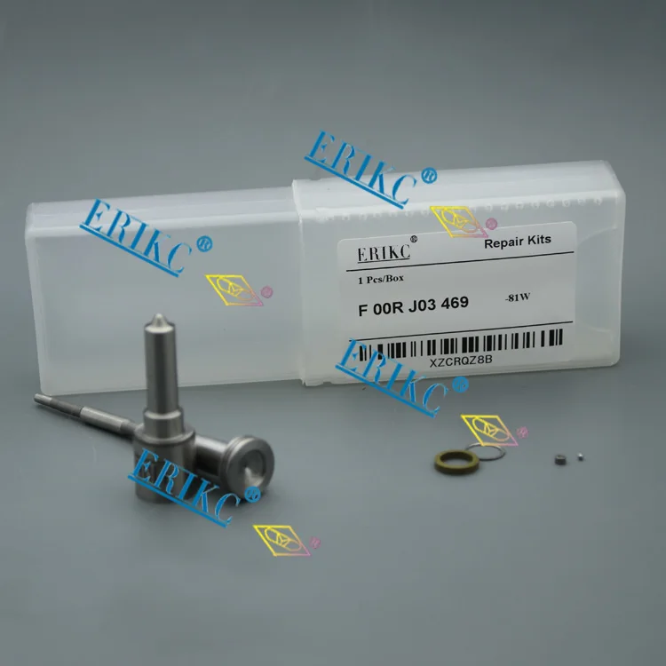 ERIKC diesel injector repair kits Nozzle DSLA143P1523 and valve F00R J02130 for bosch 0445120060 0445120250