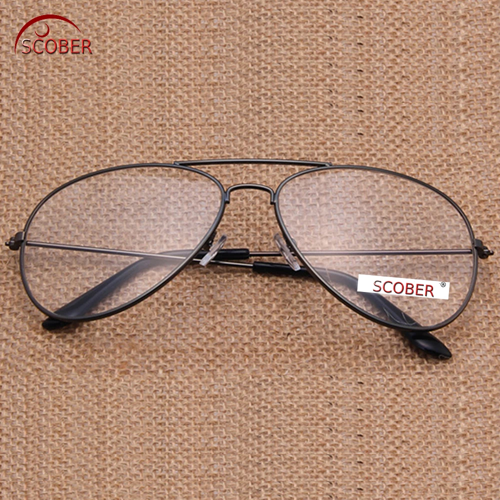 Clara Vida Progressive Multifocal Reading Glasses Europe America Trend Retro Pilots Eyeframe See Near And Far Top 0 Add +1 To +4