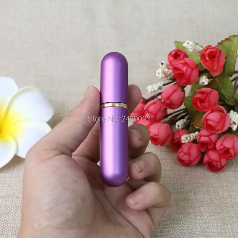 6Ml Lọ Di Động Hoa Mini Du Lịch Bình Xịt Nhôm Atomizer Trống Parfum Chai Hộp Đựng Mỹ Phẩm 7 Cái/lốc