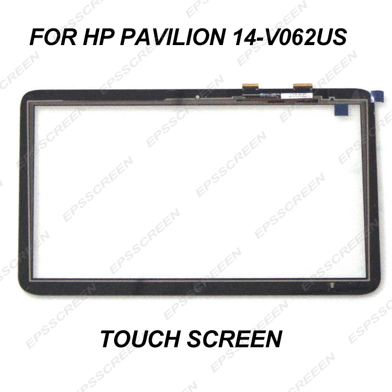 new 773143-501 for HP Pavilion 14-V062US  14-V063US Laptop Touch Screen Digitizer Replacement sense glass display