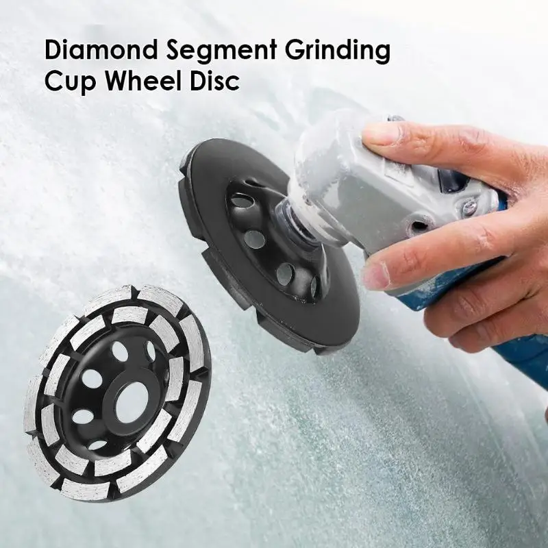 115/125/180mm Diamond Grinding Disc Abrasives Concrete Tools Grinder Wheel Metalworking Cutting Grinding Wheels Cup Saw Blade