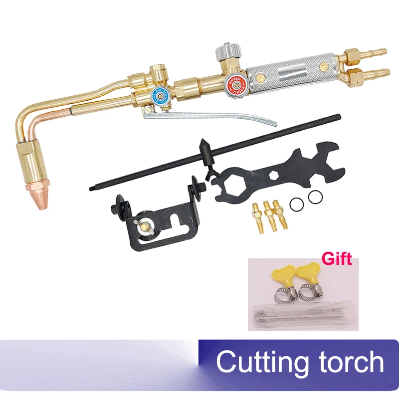 length 44cm circular cutting torch kit large power German type oxy acetylene/propane/liquefied/gas cutting gun