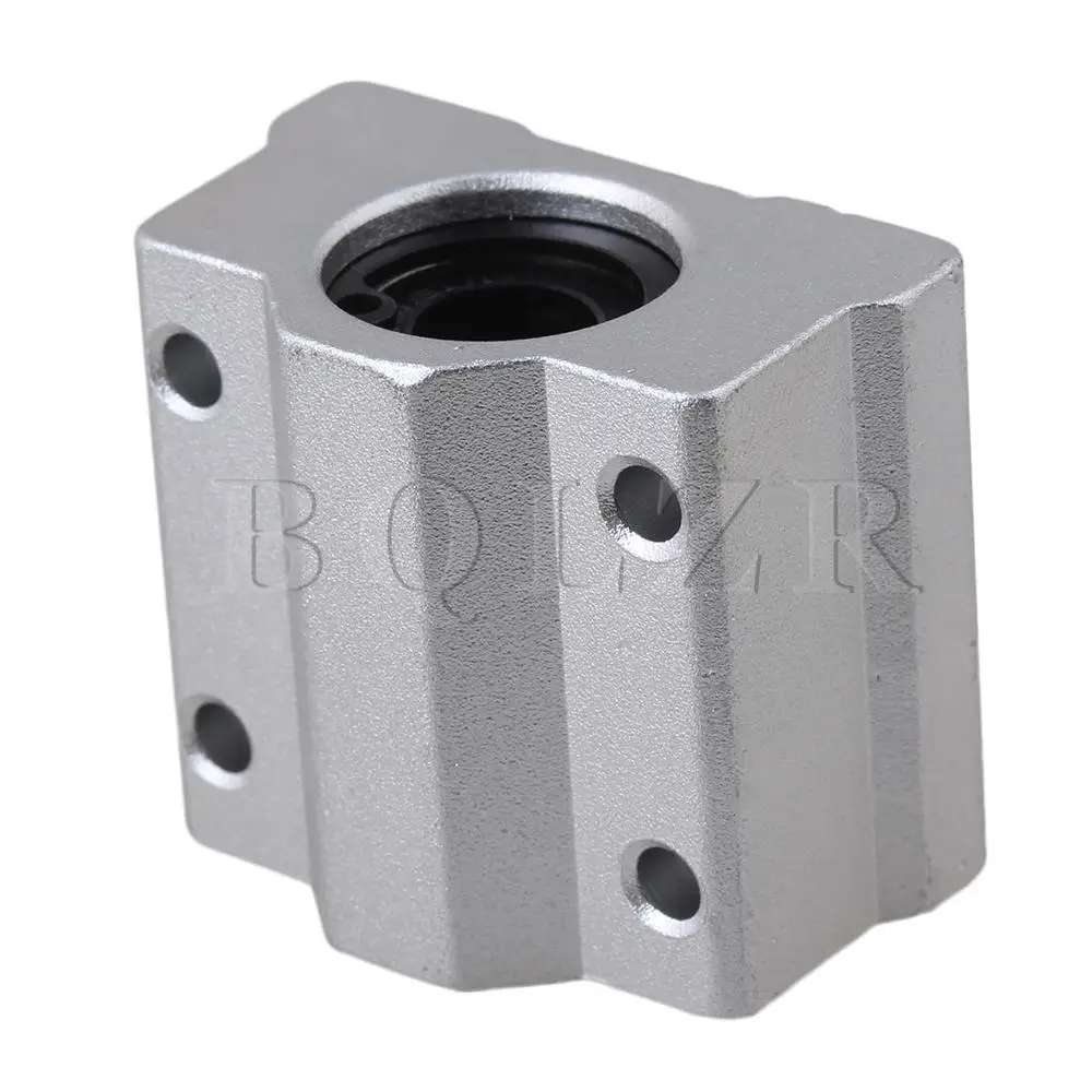 BQLZR 4pcs SC8UU Linear Motion Ball Bearing CNC Slide Bushing 34.5mm Length