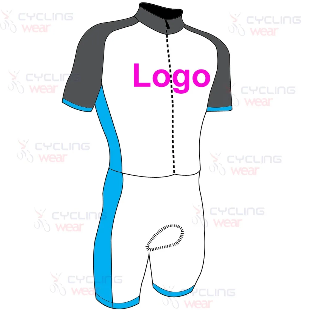 CFDiseno Custom Cycling Skinsuit, Short Sleeves Bicycle Suit, 2023