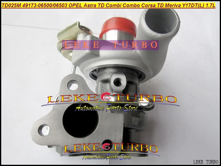 Free Ship TD025 49173-06500 49173-06503 49173-06501 Turbo Turbocharger For OPEL Astra G H Combi Combo H Corsa C TD Y17DT 1.7L