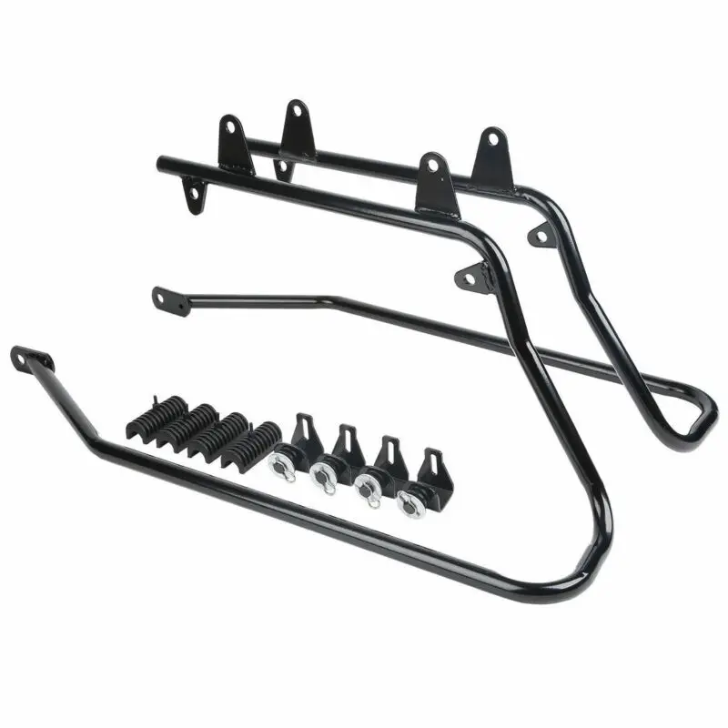 Motorcycle Saddlebag Saddle bag Conversion Bracket Hardware For Harley Heritage Softail Deluxe 1984-2016 2015 2014 2013 - Image 2
