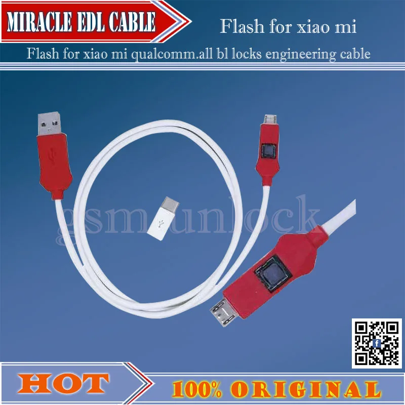 New Deep flash cable for Xiaomi Redmi EDL cable designed for all Qualcomm phones into Deep Flash Mode