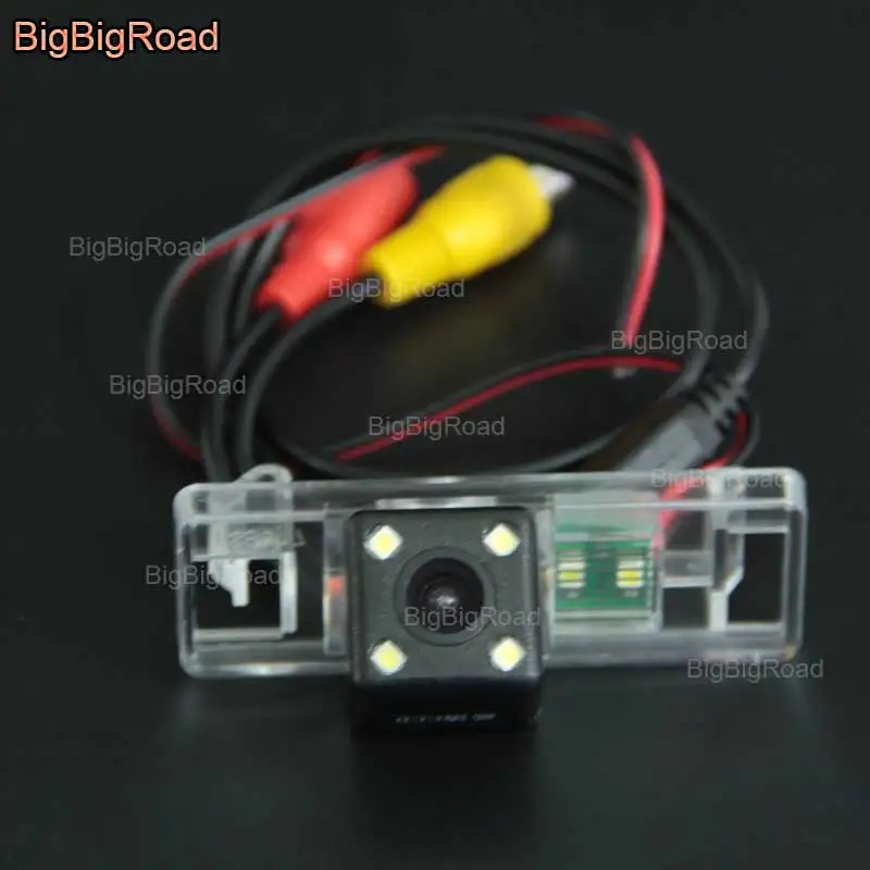 

BigBigRoad For Citroen C6 4D Sedan 2005-2012 / C2 3D Hatchback 2003-2009 C4 / C-Triomphe / C-Quatre Car Rear View Reverse Camera