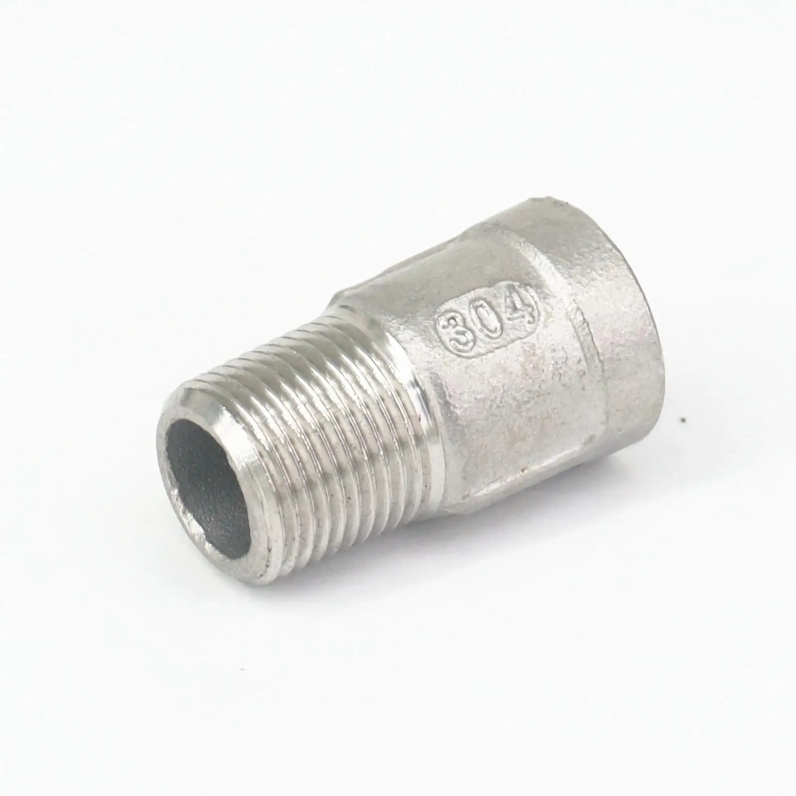 

3/8" BSP Female to male Thread 304 Stainless Steel Pipe Fitting Connector water oil air