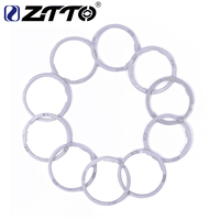ZTTO Bicycle Hub Spacer MTB Road Bike Hub Washer Flywheel Cassette Gasket Cycling Freehub Washer 1.8mm For 7/8/9/10/11/12 Speed