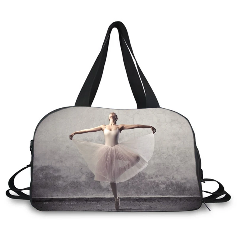 larger capacity sports bag ballet dancer bag travel bag shoes holder bag for ballet  yoga and gym use small luggage