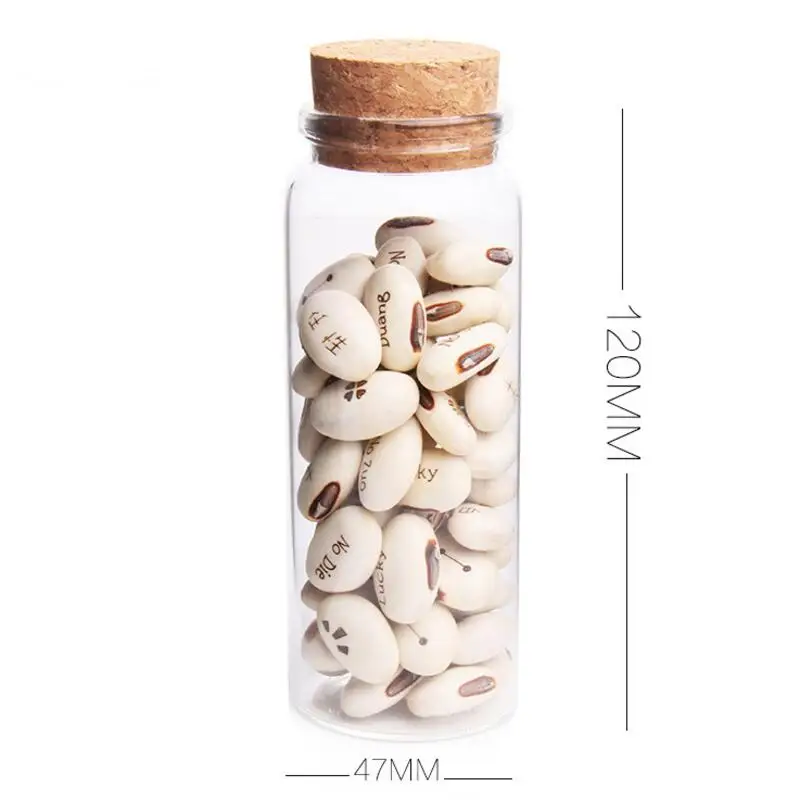 

Wholesale 50pcs/lot High Quality 150ml New Fashion Empty Glass Wishing Bottle With Cork