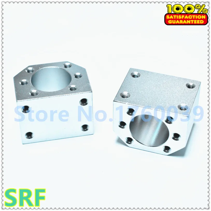 High quality 1pcs/lot Aluminium Alloy 2005 Ball nut housing bracket holder for SFU2005 SFU2010 Rolled Ball screw