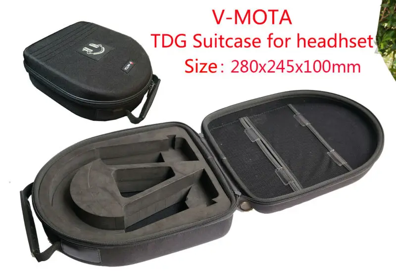 V-MOTA TDG Headphone suitcase boxs Compatible with Panasonic RP-HD10, Creative Sound  Wireless Aurvana Platinum  live headset