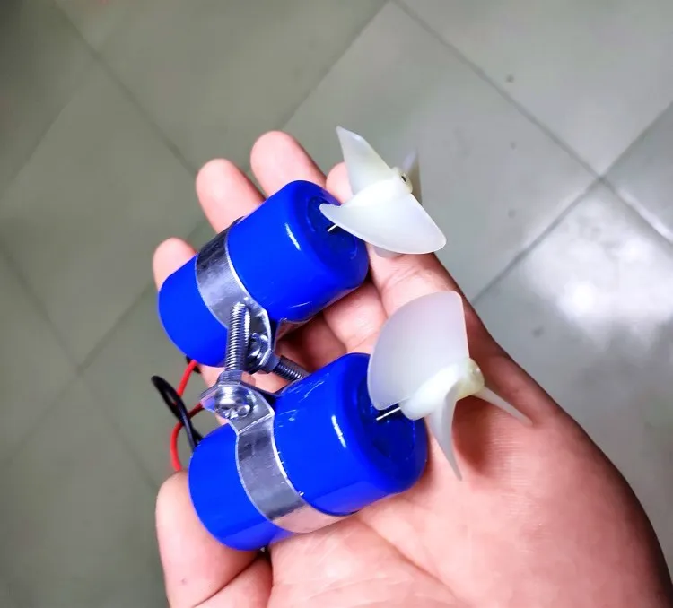ROV ใบพัดใต้น้ำ7.4V 16800RPM CW ccw 3ใบพัดใบพัดพายใต้น้ำสำหรับไมโคร rov/ หุ่นยนต์/โมเดล
