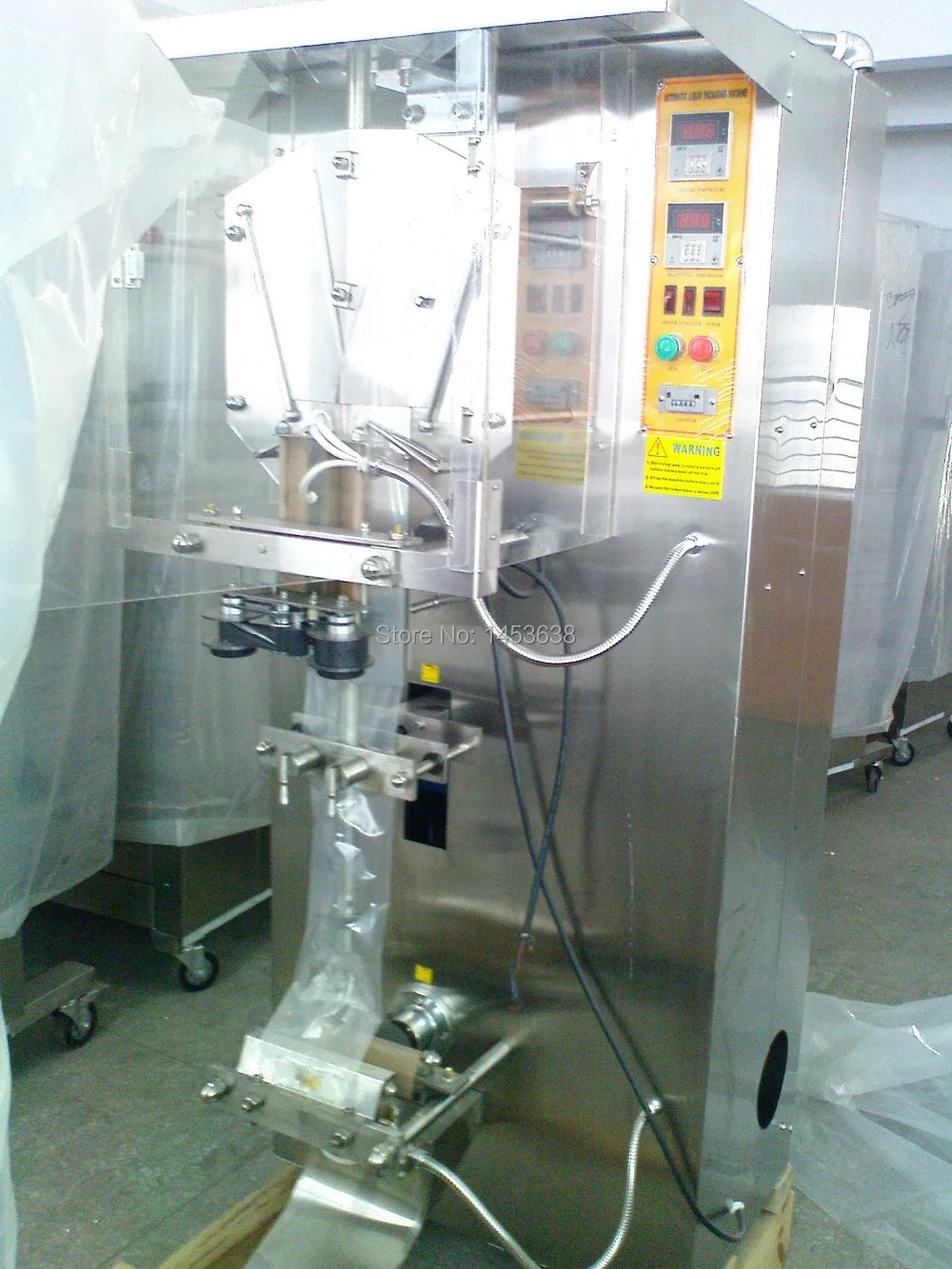 AS-1000/2000, máquina automática de embalaje de líquidos, automática