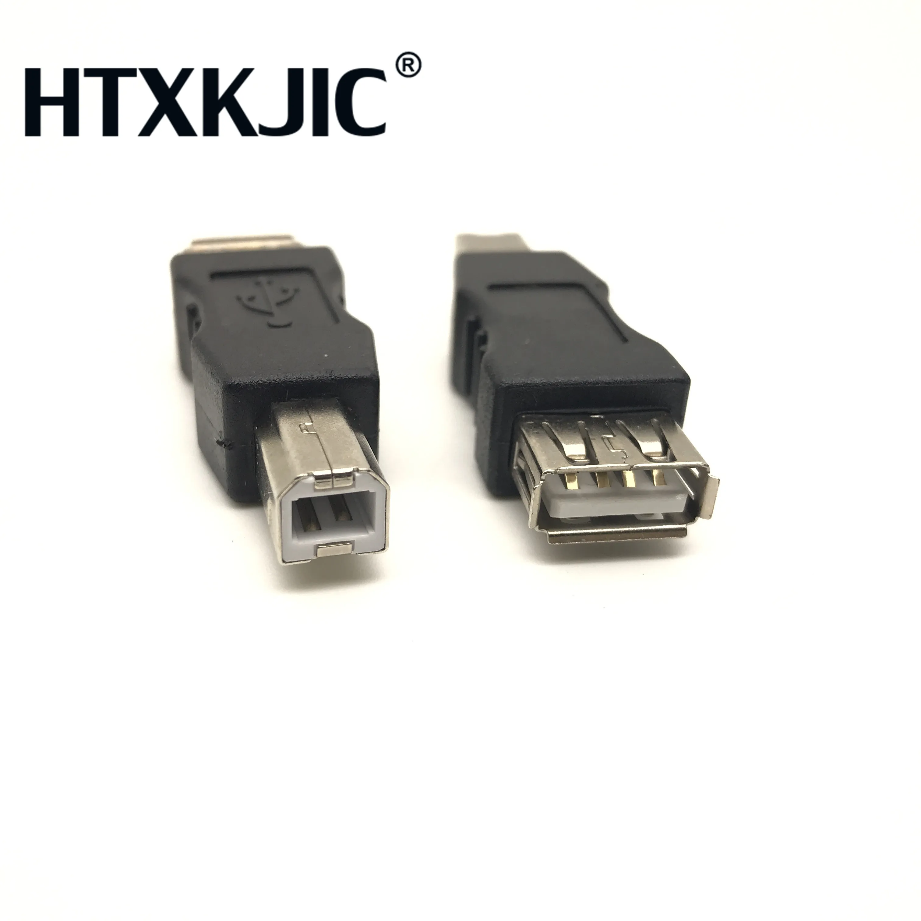 عالية السرعة USB 2.0 نوع A أنثى إلى نوع B ذكر USB طابعة الماسح الضوئي محول مزامنة البيانات مقرنة محول موصل USB 2.0 ذكر