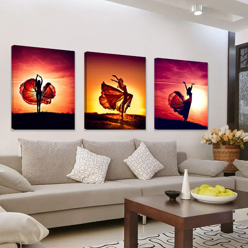 DIY 5D Sale Diamond Embroidery, Diamond Mosaic, Sunset Clouds and A Lonely Dancer, Full, Diamond Painting, Cross Stitch,3D, Deco