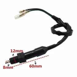 M12 x 1.5mm Rear Brake Stop Light Switch Spring Kit Universal For Honda Kawasaki Suzuki Yamaha ATV Scooters Bikes Tricycle Set