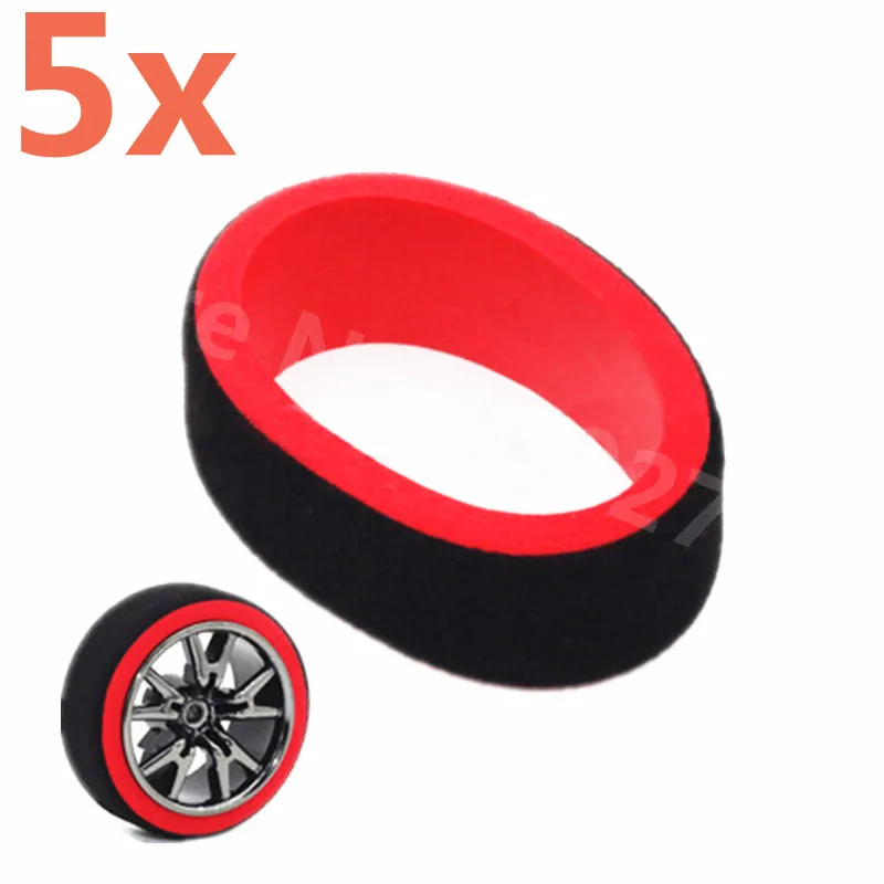 5Pcs 2-Color RC Cars Transmitter Steering Wheel Foam Grip Hand Wheel Sponge For TRAXXAS Futaba 3pv 4pls 4pv 4px r 7px prc x4 FS