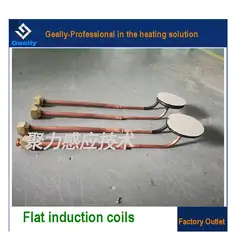 Round Flat Induction coils for induction heating machine dia 50mm