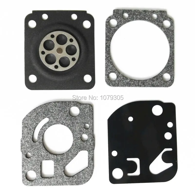 10 Sets Chainsaw ZAMA carburetor diaphragm gasket repair kit