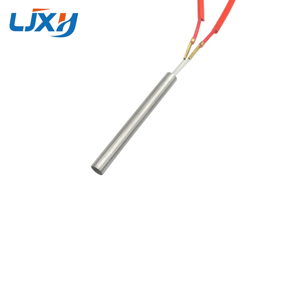 LJXH 10pcs Single End Mould Heating Cartridge Heater 8x70mm 140W/180W/200W AC110V/220V/380V SUS201/304/316 Wire Length 30cm