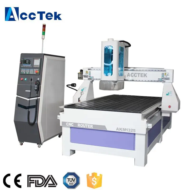 O ce aprovou 1325 roteador da máquina do cnc da mobília da cozinha do guarda-roupa com preço de fábrica